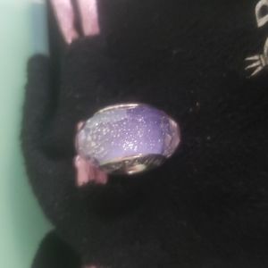 Pandora Purple Shimmer Faceted Murano Glass Charm